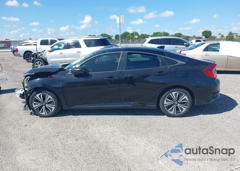 2017 Honda Civic Ex-L from USA, damaged, VIN 19XFC1F72HE022693